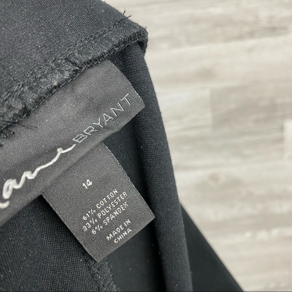 Lane Bryant Beaded Strip Black Legging Pants - Picture 5 of 5